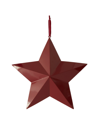 Lexington - Julstjärna Metal Star 40x40cm - Röd