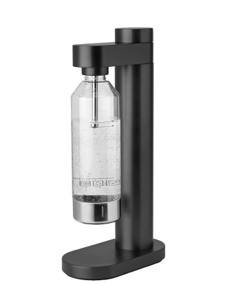 Stelton - Kolsyremaskin Brus - Svart