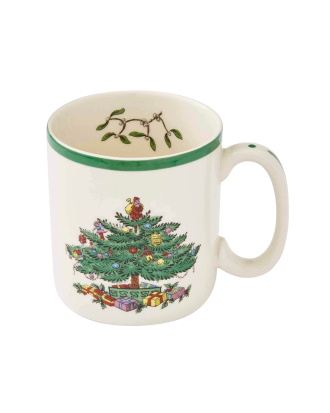 Spode - Mugg Christmas Tree 22 cl - Vit
