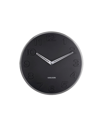 Karlsson - Väggklocka New Original - Svart