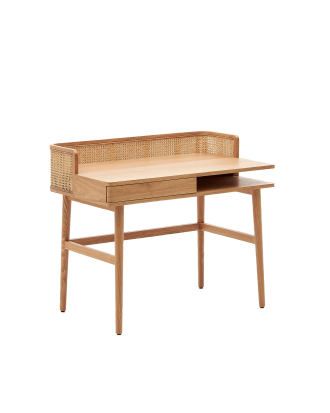 Kave Home - Skrivbord Araxi - Brun