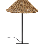 Kave Home - Bordslampa Urania - Brun