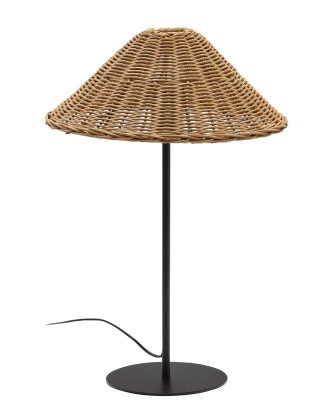 Kave Home - Bordslampa Urania - Brun