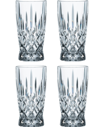 Nachtmann - Latte Macchiatoglas med sugrör Noblesse 35 cl