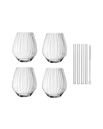 Nachtmann - Gin & Tonic-glas med sugrör Tastes Good