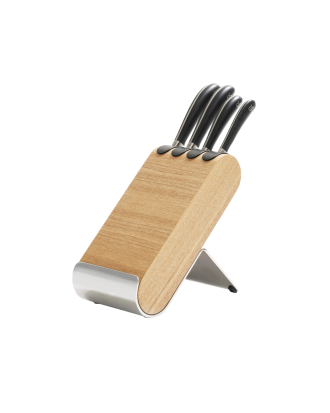 Robert Welch - Knivblock Signature Q Ask inkl. 4 knivar - Natur