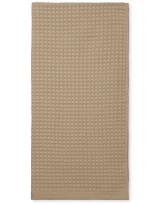 Elvang Waffel Badhandduk 70x140 Cm - Handdukar & Badlakan Ekologisk Bomull Taupe