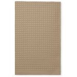 Elvang Waffel Handduk 50x70 Cm - Handdukar & Badlakan Ekologisk Bomull Taupe