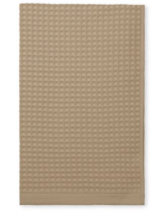 Elvang Waffel Handduk 50x70 Cm - Handdukar & Badlakan Ekologisk Bomull Taupe