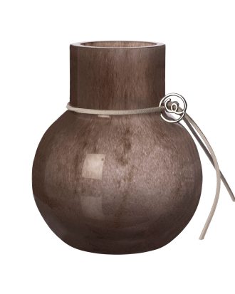 Ernst Vas Ø10 Cm - Vaser Glas Brun
