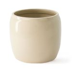 Ernst Kruka Glaserad Ø22,5 Cm - Krukor Stengods Beige