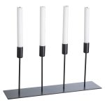 Ernst Ljusstake 42 Cm - Ljusstakar Metall Svart