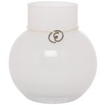 Ernst Vas 10 Cm - Vaser Glas Vit