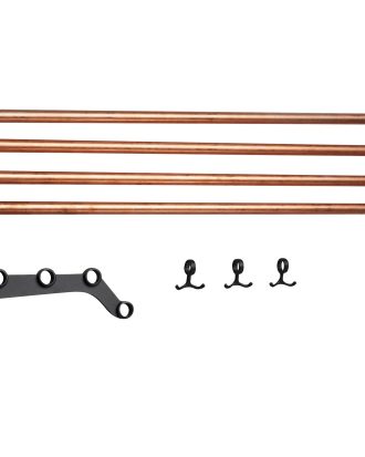 Essem Design Nostalgi 291 Påbyggnadsdel Till Hatthylla Svart / - Hatthyllor Koppar