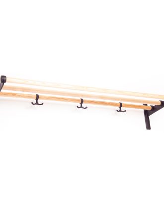 Essem Design Nostalgi Hatthylla / Skohylla 100 Cm / Ask - Hatthyllor Aluminium Svart