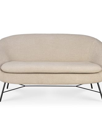 Ethnicraft Barrow 2-sitssoffa - 2-sitssoffor Polyakryl Off-White