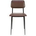 Ethnicraft Dc Matstol - Stolar Läder Choklad