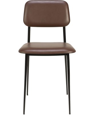 Ethnicraft Dc Matstol - Stolar Läder Choklad