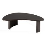 Ethnicraft Mahogany Boomerang Soffbord Mörkbrun 85x77x29 Cm - Soffbord Mahogny Dark Stained