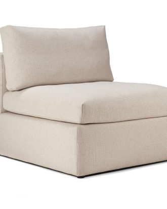 Ethnicraft Mellow Soffa 1-sits - Modulsoffor Bomull Off-White