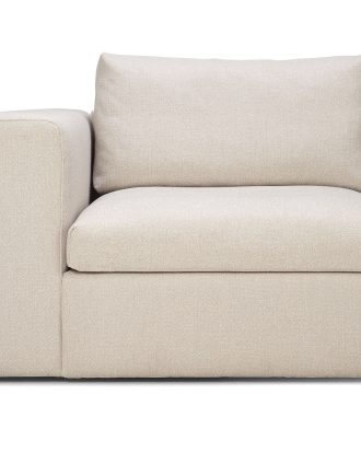 Ethnicraft Mellow Soffa Avslut Höger - Modulsoffor Bomull Off-White