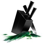 Eva Solo Knivblock Lutande - Knivlister & Knivblock Plast Svart
