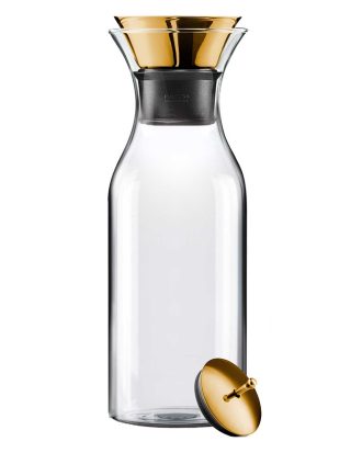 Eva Solo Kylskåpskaraff Med Lock Mässing - Vattenkaraffer & Vattenkannor Borosilikatglas Klar