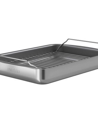 Eva Solo Professional Långpanna Med Galler 25x35 Cm - Ugnsformar Aluminium