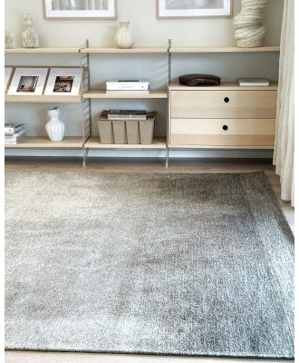 Poza olive - maskinvävd matta