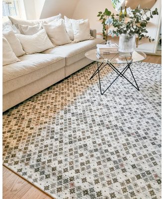 Jenna natur/pastell - maskinvävd matta