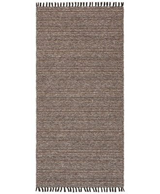 Tova mörkbrun - bomullsmatta