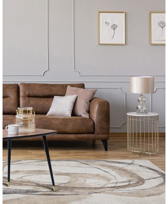 Kingston Art natur - maskinvävd matta