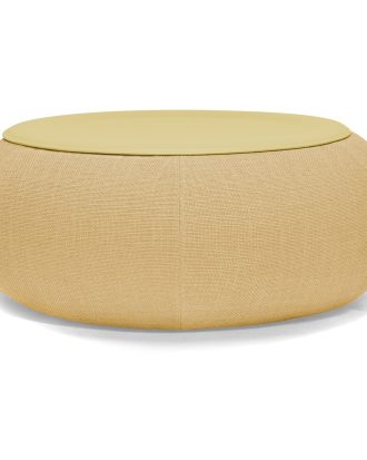 Fatboy Dumpty Sidobord Ø87 Cm - Sidobord & Avlastningsbord Stål Honey