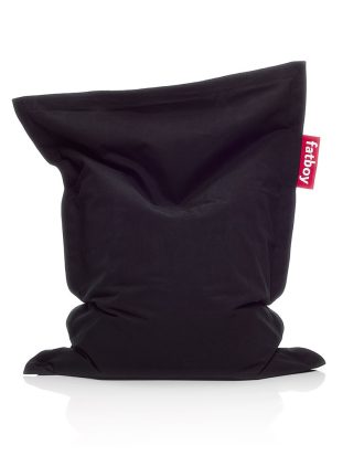 Fatboy Junior Stentvättad - Sittsäckar & Sittpuffar Bomull Svart