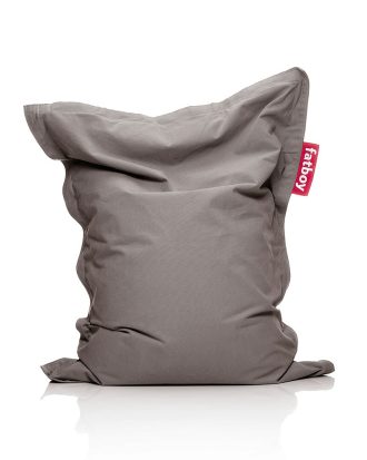 Fatboy Junior Stentvättad - Sittsäckar & Sittpuffar Bomull Taupe