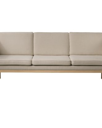 Fdb Møbler J182 3-sitssoffa Prairie 90 - 3-sitssoffor Viskos Beige