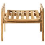 Fdb Møbler M7 Sammen Fotpall Utomhus - Fotpallar Massiv Teak