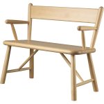 Fdb Møbler P11 Bänk 70 Cm Lackad / - Barnsoffor & Sittmöbler Bok Natur