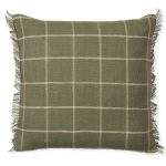 Ferm Living Calm Kuddfodral 50x50 Cm Oliv - Prydnadskuddar & Fodral Bomull Olivgrön