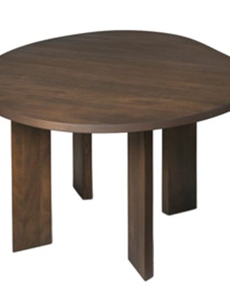 Ferm Living Tarn Matbord Ø115 Cm - Matbord & Barbord Bok Mörkbrun