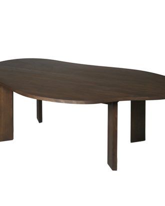 Ferm Living Tarn Matbord Dark Stained Beech - Matbord & Barbord Massiv Bok Mörkbrun