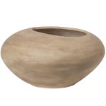 Ferm Living Dodu Kruka H: 30 Cm - Krukor Cement Ljusbrun