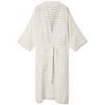 Ferm Living Field Morgonrock One Size / Chocolate - Badrockar & tofflor Bomull Off-White