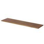 Ferm Living Hyllplan 85x24cm - Hyllplan Ekfanér Brun