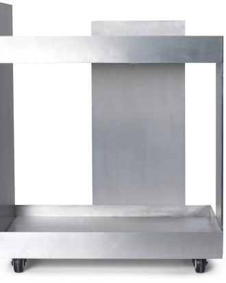 Ferm Living Lager Serveringsvagn - Rullvagnar & Serveringsvagnar Brushed Aluminium