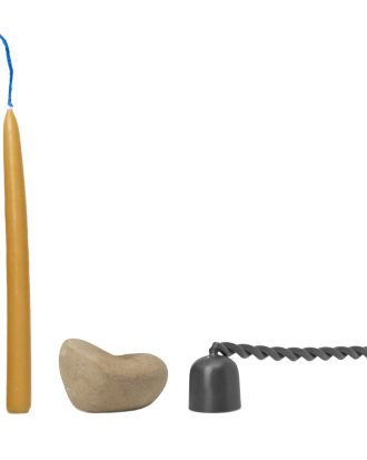 Ferm Living Libre Gåvoset Med Ljusstake Ljus Ljussläckare 3 Delar - Juldekorationer Mixed