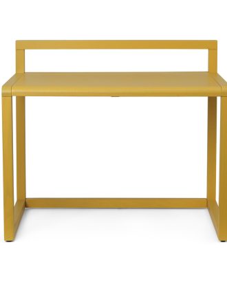 Ferm Living Little Architect Skrivbord - Barnbord Askfanér Gul