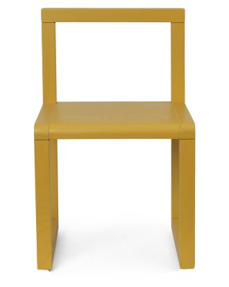 Ferm Living Little Architect Stol - Barnsoffor & Sittmöbler Askfanér Gul
