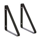 Ferm Living Metal Väggfäste 2-pack - Gavlar & Konsoler Metall Svart
