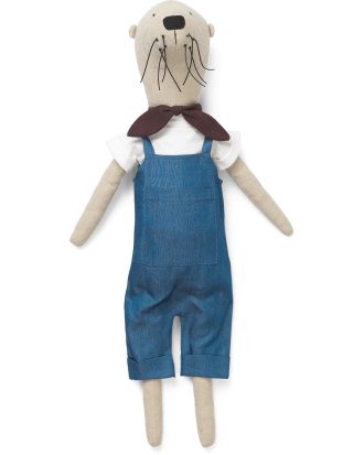 Ferm Living Otter Nalle Natur - Leksaker Bomull Natural